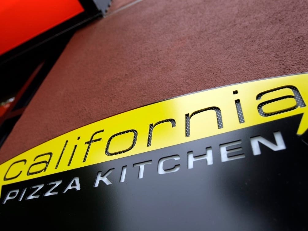 This May 25, 2011, file photo shows a California Pizza Kitchen in Palo Alto, Calif.