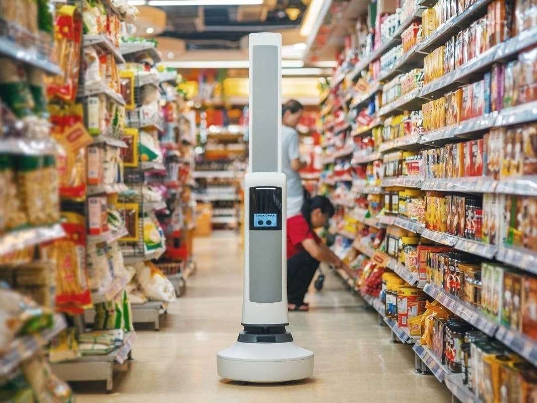 Tally, Simbe Robotics’ autonomous inventory robot, scans store aisles and identifies on-shelf opportunities for retailers and brands.