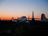 A U.S. Air Force plane is parked Wednesday at the March Field Air Museum near March Air Reserve Base in Riverside, California. 