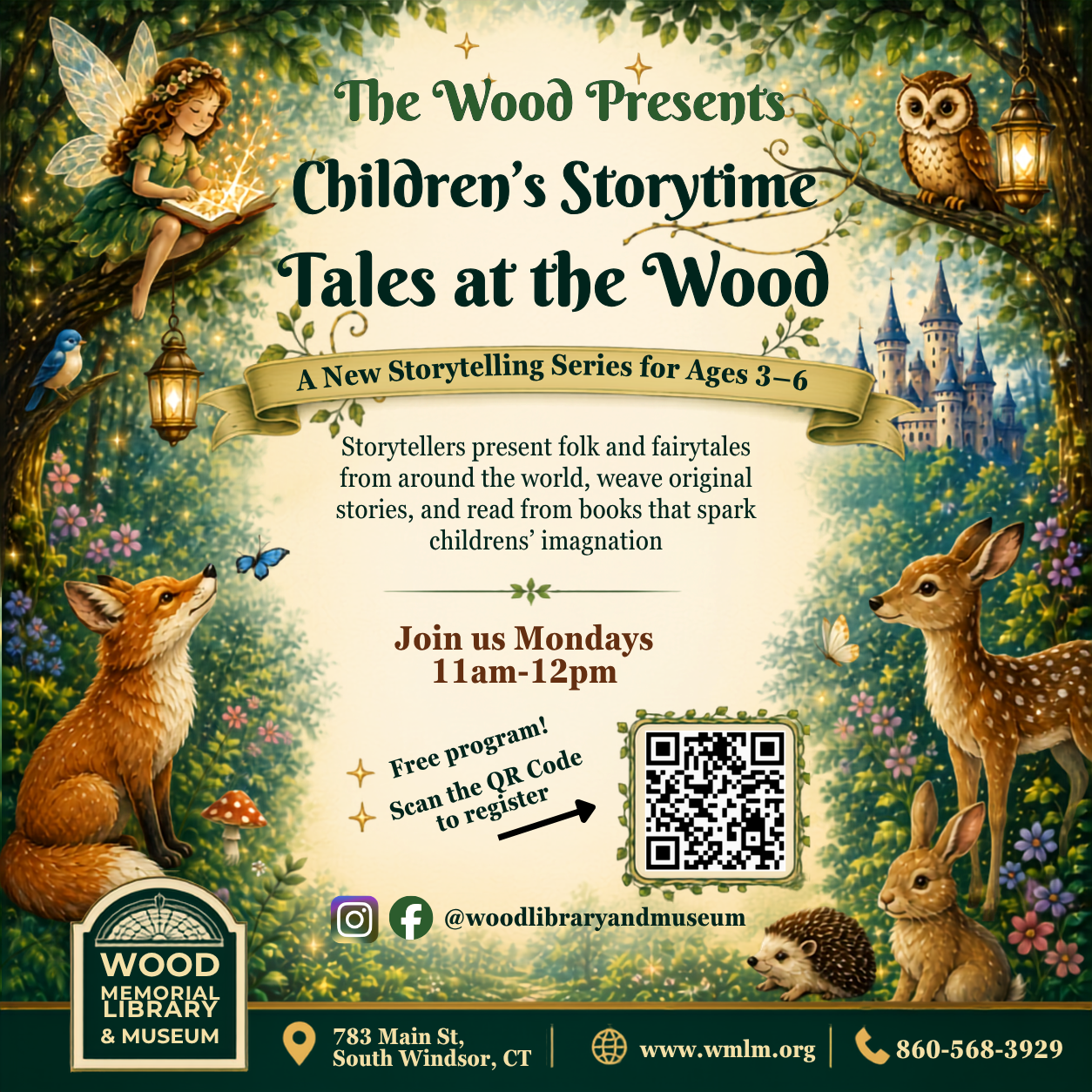 Tales at the Wood - Children's Story Hour