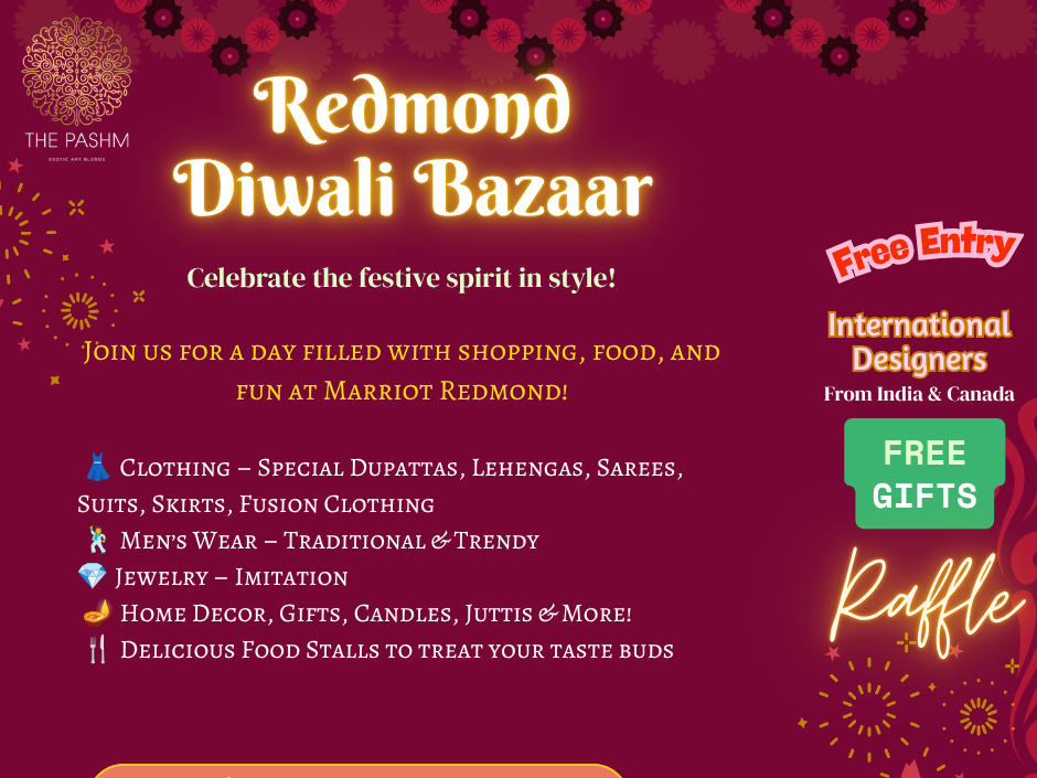 Redmond Diwali Bazaar