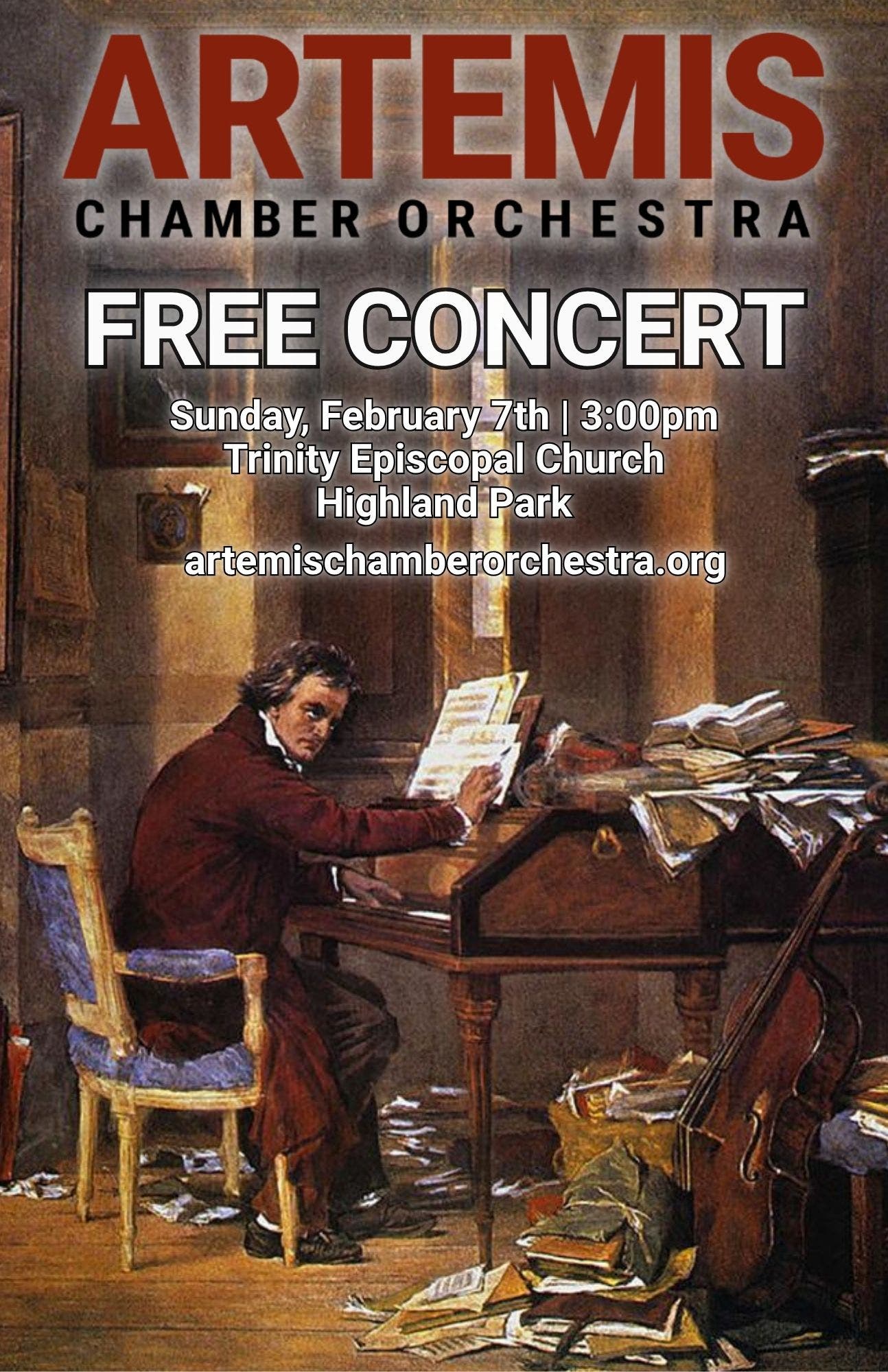 FREE Artemis Chamber Orchestra concert