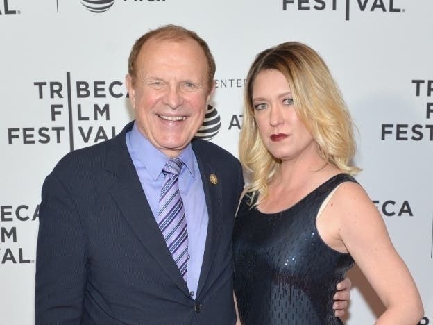 Raymond Lesniak and Salena Carroll Lesniak at the 2017 Tribeca Film Festival. 