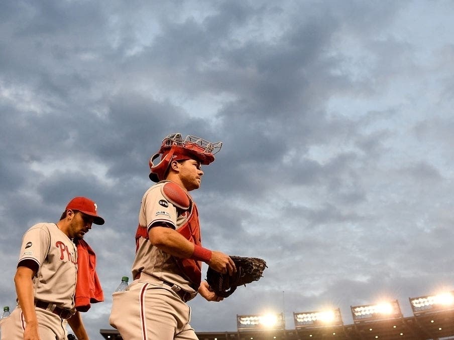 The Phillies were officially eliminated from the playoffs on Tuesday.