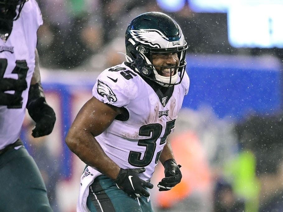 Backup running back Boston Scott is a big reason the Eagles are moving on to the postseason this year.
