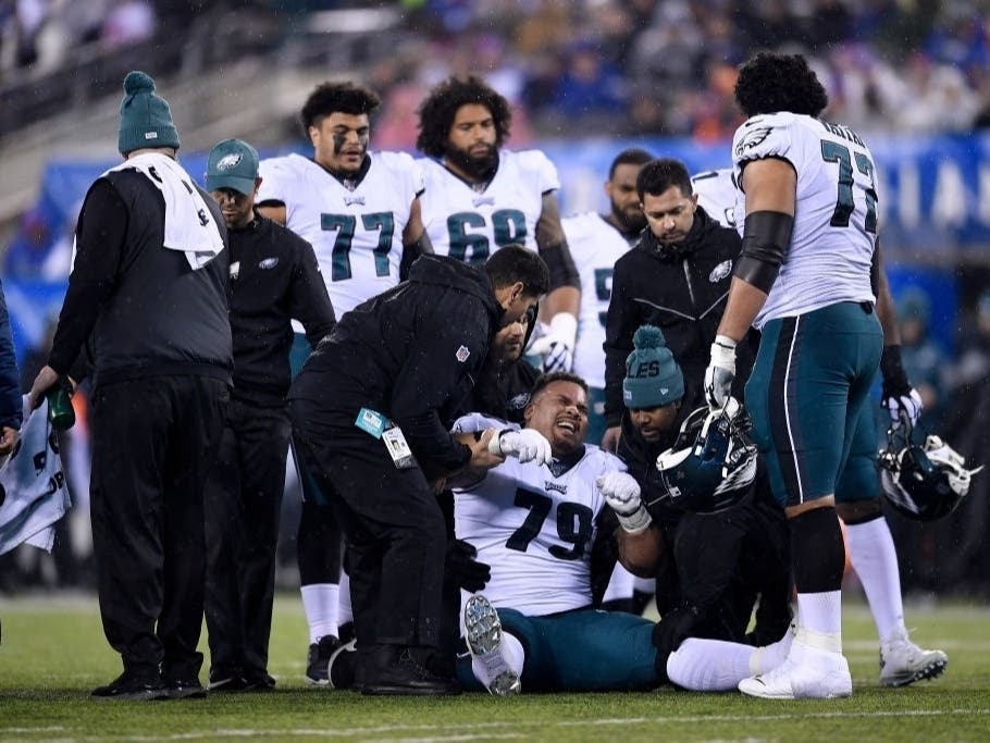 The Eagles got a piece of bad news on Monday as they learned they'll be without star offensive lineman Brandon Brooks this postseason.