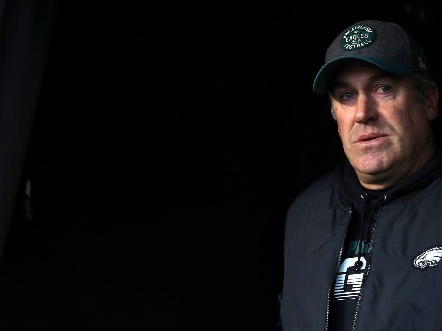 Eagles​ head coach Doug Peders​on has​ tes​ted pos​itive for coronavirus.
