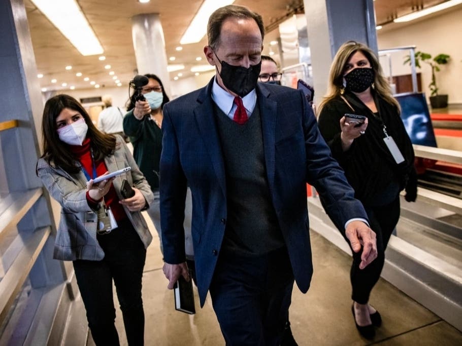 U.S. Sen. Pat Toomey is facing a Republican backlash to his vote to convict former President Donald Trump in the second impeachment trial.