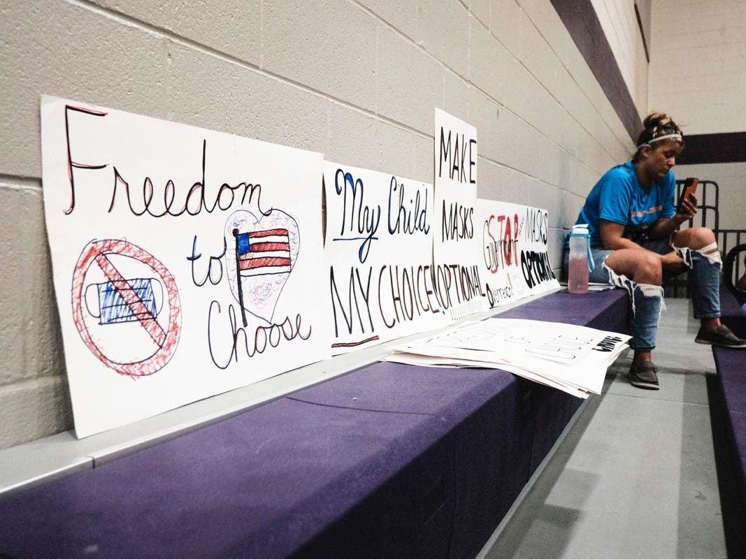 Pennsylvania's school mask mandate has been ordered illegal. 