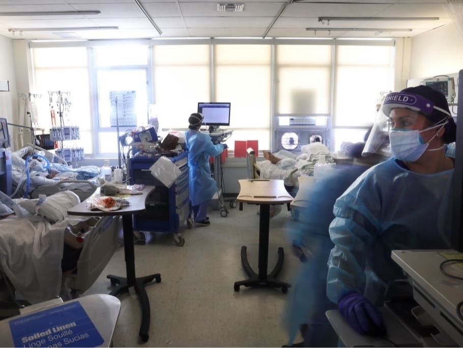 Hospitals in Pennsylvania continue to be overrun as omicron continues its spread.