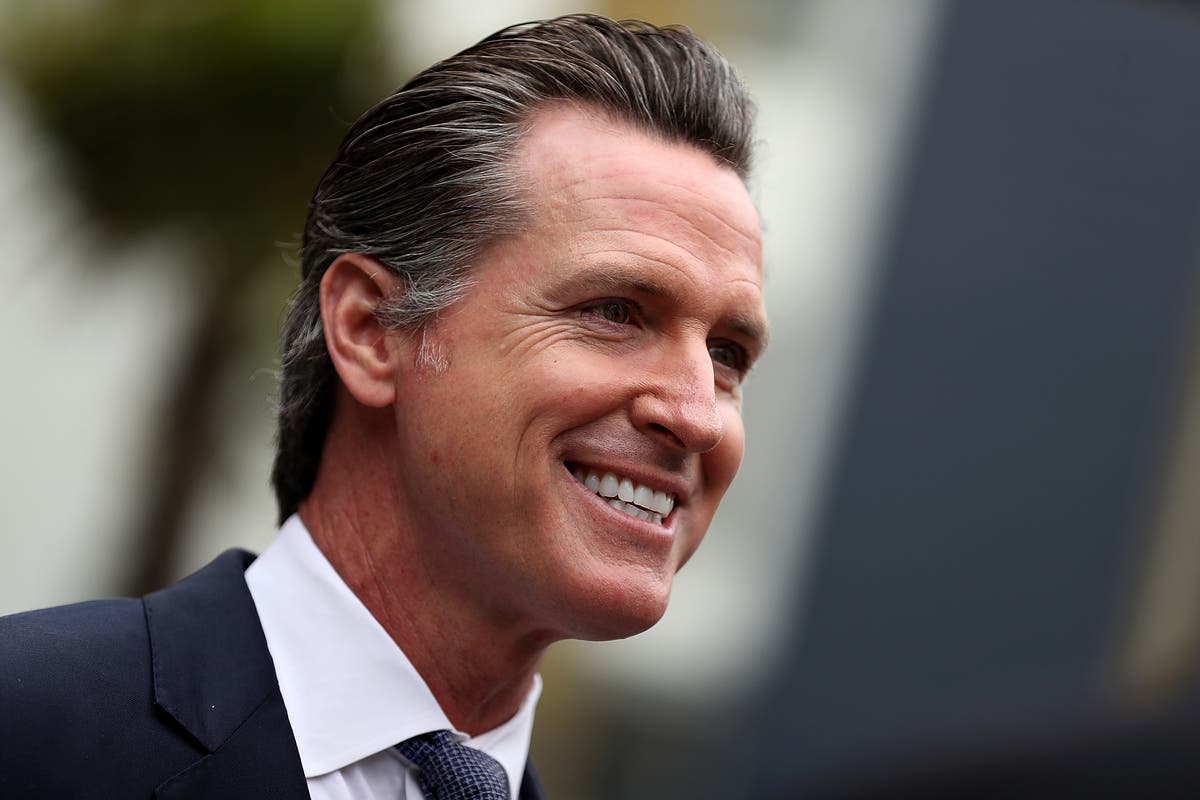 File photo of Gov. Gavin Newsom from 2018 in San Francisco.