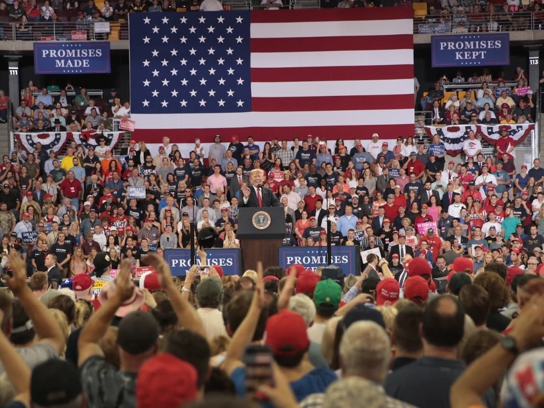 President Donald Trump will hold a campaign rally in Minneapolis Thursday.