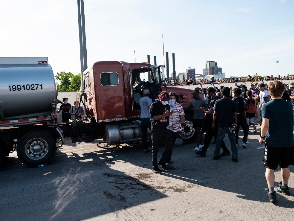 The Hennepin County Attorney's Office announced Tuesday that the case against the truck driver has been deferred "pending further investigation."