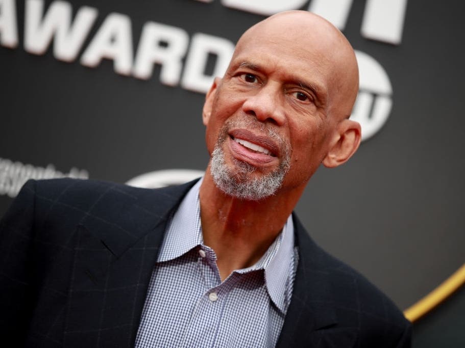 Kareem Abdul-Jabbar attends the 2019 NBA Awards at Barker Hangar on June 24, 2019 in Santa Monica, California. 