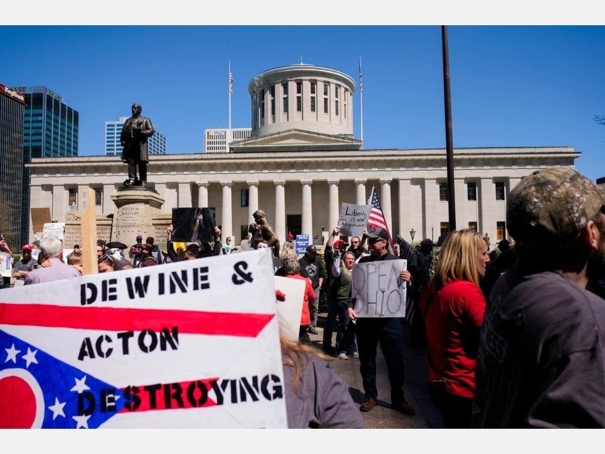  On Holocaust Memorial Day, the wife of an Ohio state senator, compared the state's stay-at-home order and comments made by Dr. Amy Acton, the director of the state health department to Nazi Germany.