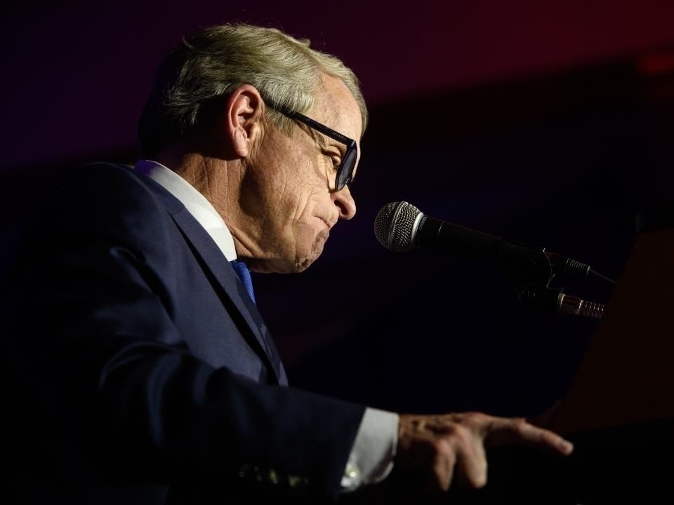 Gov. Mike DeWine said he would not tap into the state's "rainy day" fund, but would instead make severe cuts to the budget. 