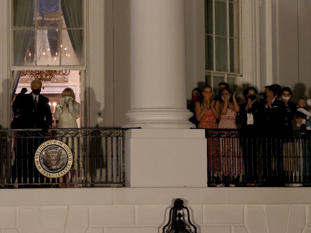 Lakewood's elected officials celebrated the inauguration of Joe Biden. 