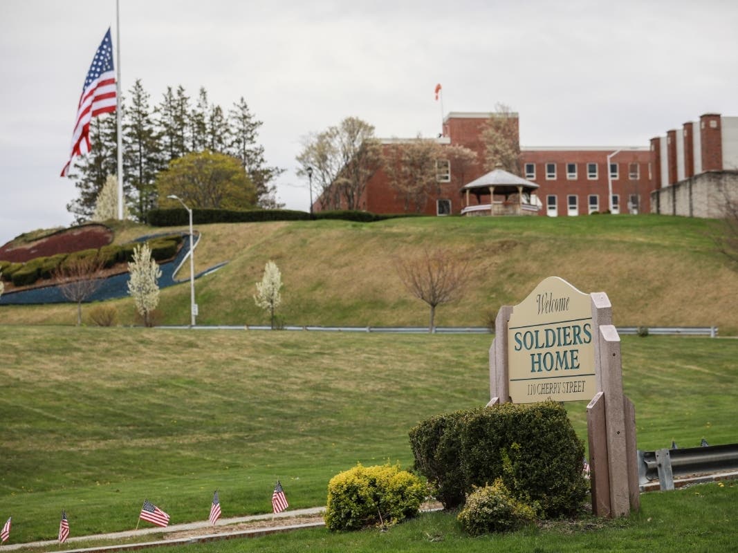 A total of 76 veterans at the Holyoke Soldiers Home died last spring. 