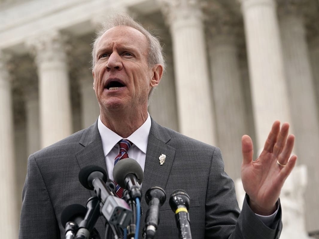 Former Illinois Republican Gov. Bruce Rauner, who has spent the last eight weeks of his successor's stay-at-home order with his family in Florida, reportedly said Democrats are seeking to profit politically from the pandemic.