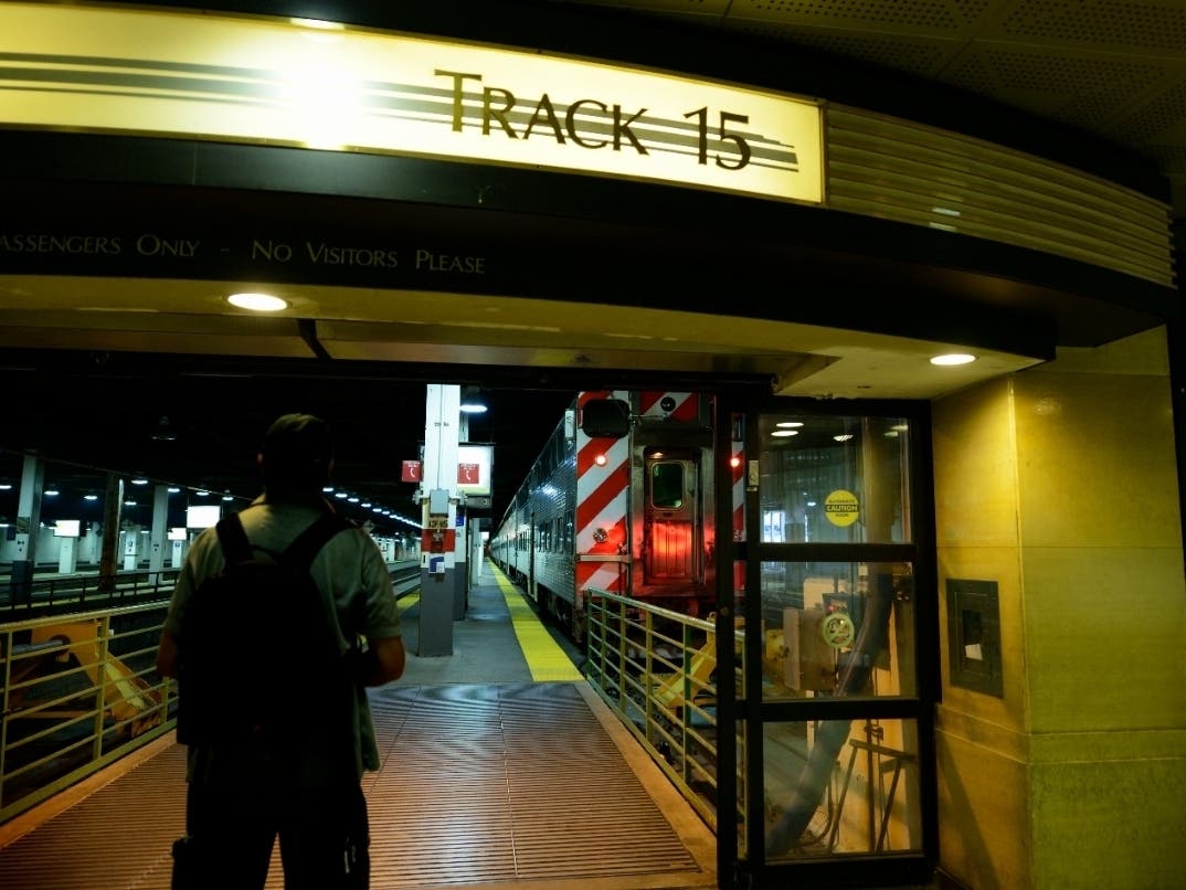 A man was shot by Amtrak police Tuesday afternoon inside Chicago's Union Station.