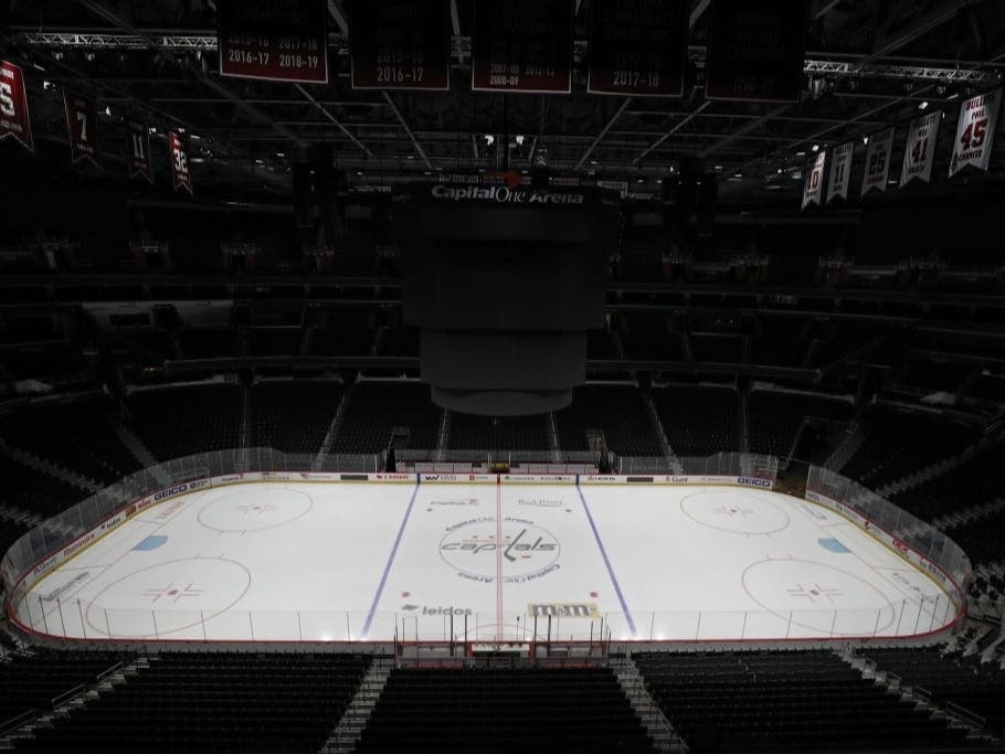 Fan cutouts will be featured during Washington Capitals and Wizards games as their seasons start without fans.