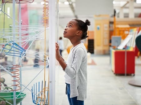 San Jose's Children's Discovery Museum opened for the first time on Friday after a 13-month closure of the museum's inside.