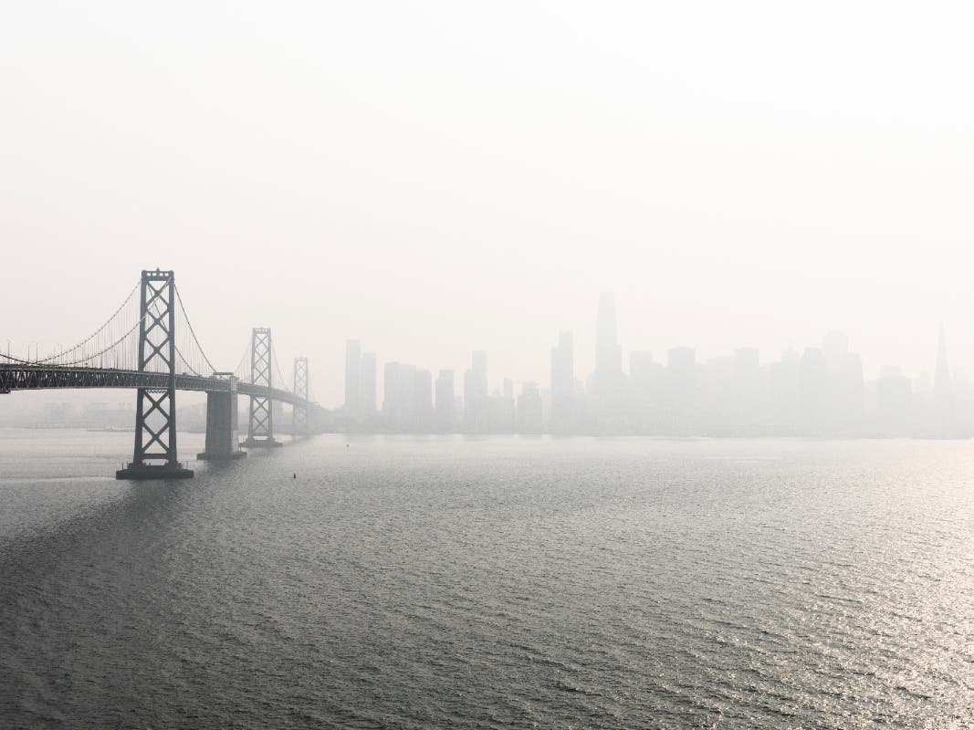The Bay Area has seen air pollution spike in recent days due to car exhaust, high temperatures and smoke.


