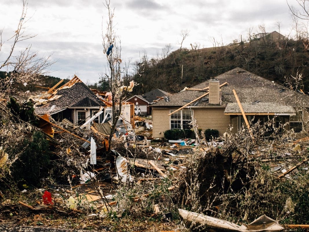 An EF3 tornado destroyed several homes and caused one fatality Monday night.