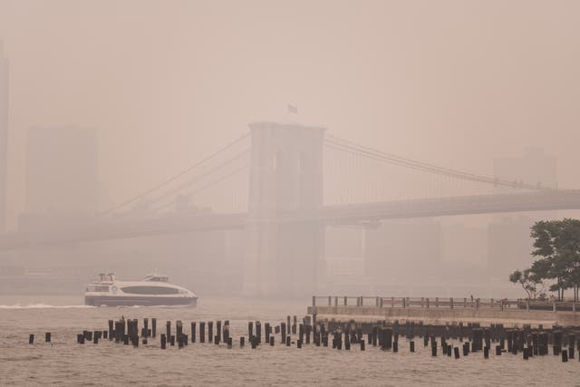 19 Surreal Photos Show Canadian Wildfire Smoke Spread Across Northeast ...