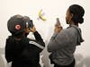 Maurizio Cattelan's "Comedian" sold for a reported $120,000. 