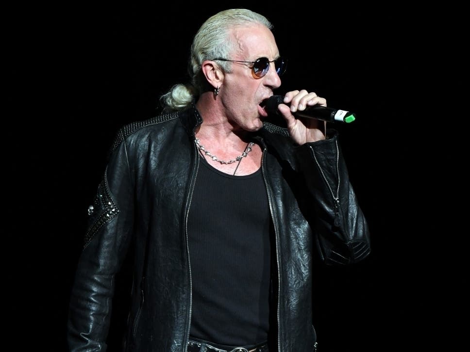 Singer Dee Snider of Twisted Sister performs the band's song "We're Not Gonna Take It" during Criss Angel's HELP (Heal Every Life Possible) charity event at the Luxor Hotel and Casino benefiting pediatric cancer research and treatment on Sept. 12, 2016.