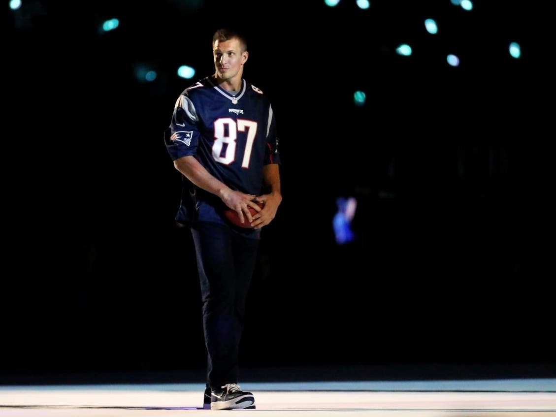 Rob Gronkowski will work as a pregame analyst on Fox NFL Sunday.