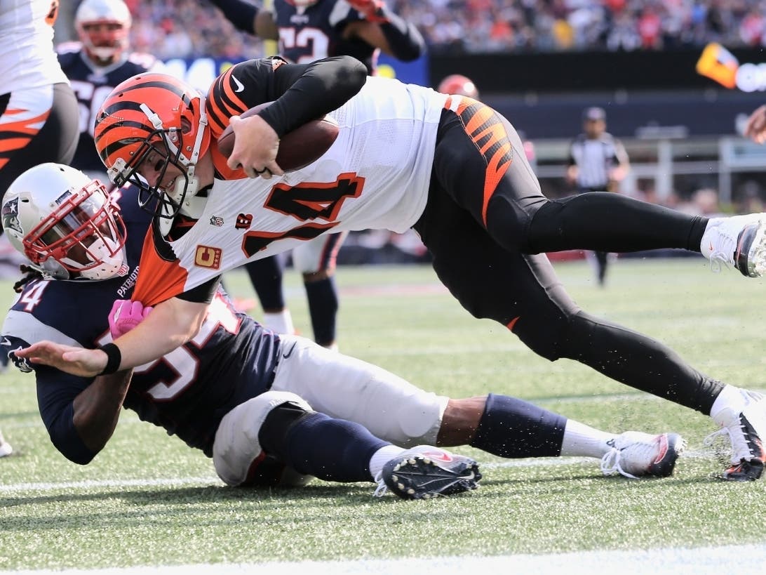 The New England Patriots will play the Cincinnatti Bengals on Sunday, Dec. 15.