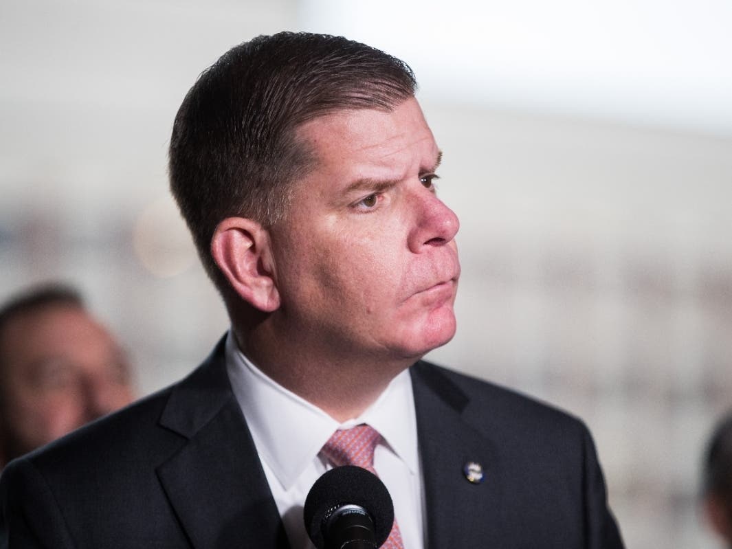 As of Saturday afternoon, Walsh said 614 Boston residents have tested positive for COVID-19. Two of those residents have died.