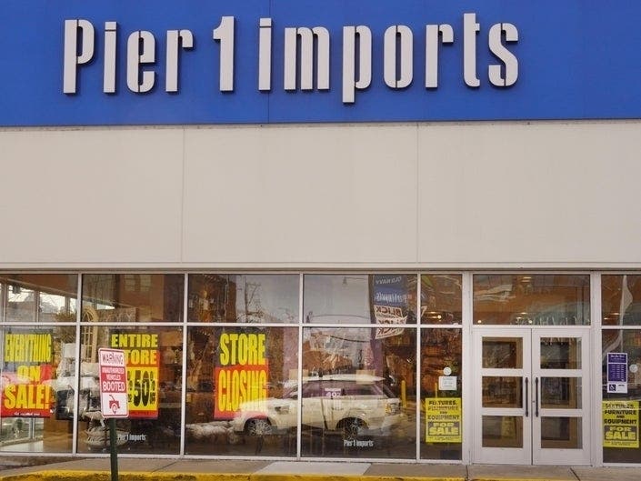 Pier 1 Imports plans to close all stores "as soon as reasonably possible." 