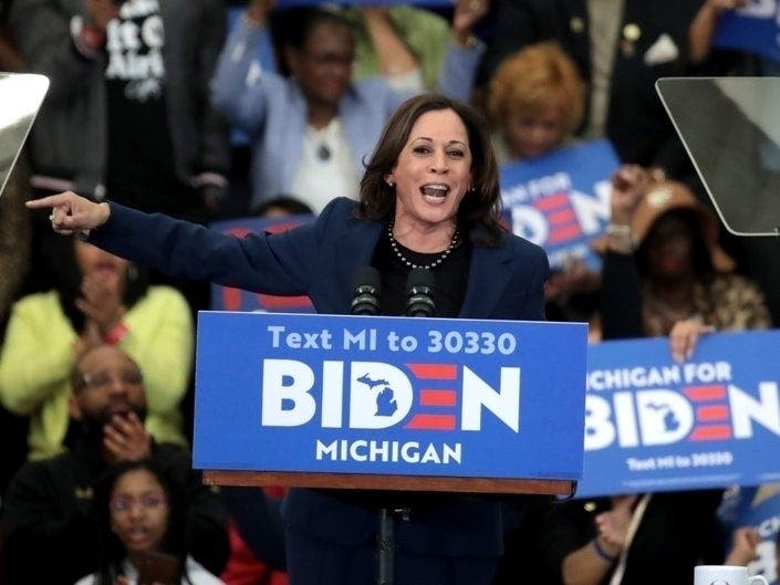 On Tuesday, Democratic candidate and former Vice President Joe Biden selected U.S. Sen. Kamala Harris as his running mate. 