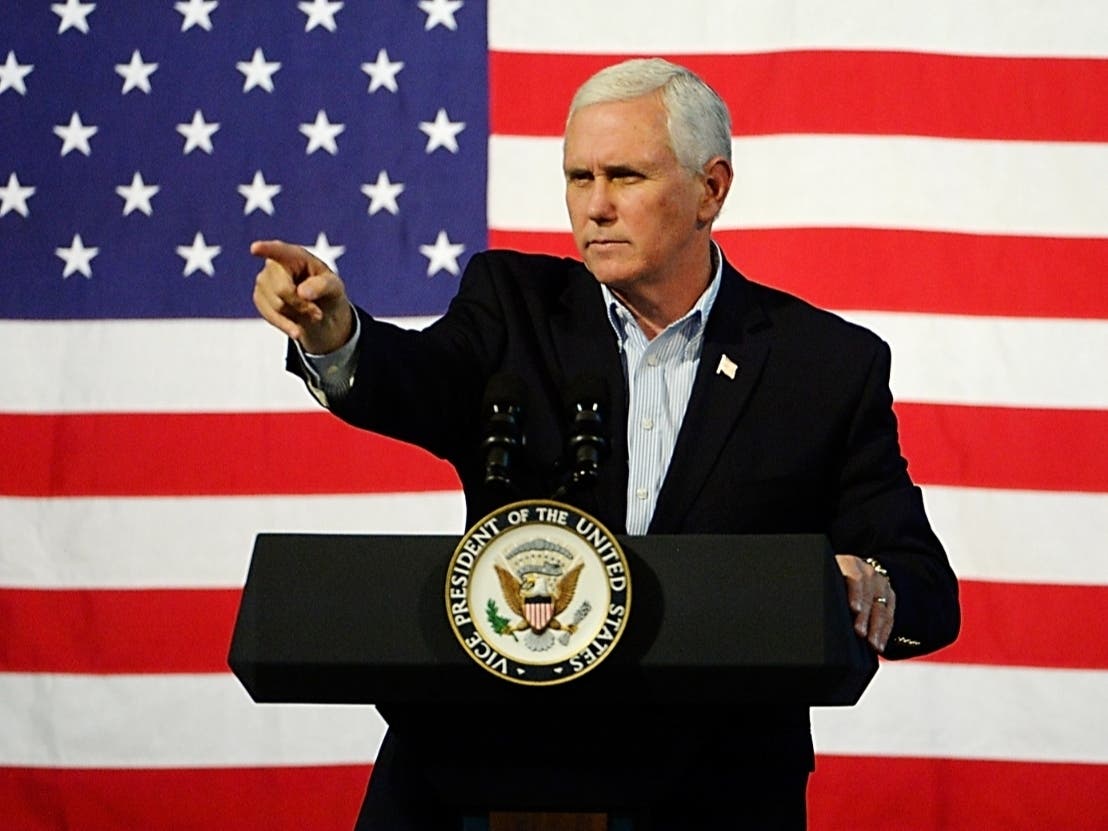 Watch a video of Vice President Mike Pence who visited Canton Friday for a campaign rally for Senators David Perdue and Kelly Loeffler. 