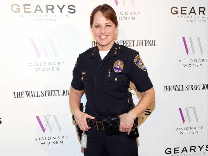 File Photo: BEVERLY HILLS, CA - MARCH 30: Former Chief Sandra Spagnoli attends the Visionary Women's Salon: Mind, Body, and Soul at Montage Beverly Hills on March 30, 2017 in Beverly Hills, California.