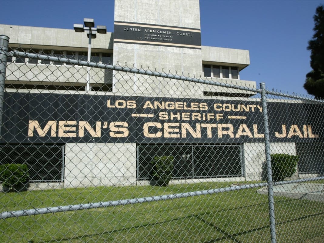 Los Angeles Sheriff's Department deputies are investigating the reports of an armed suspect at the Men's Central Jail.