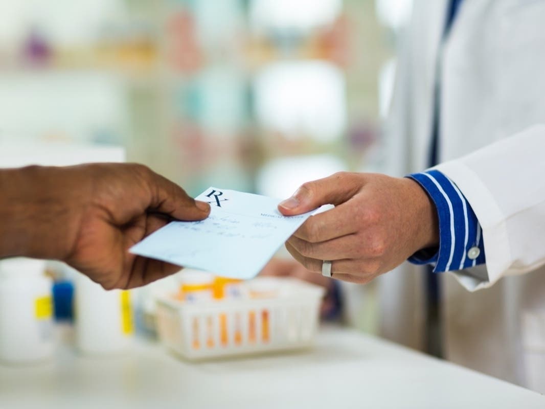 The Calabasas doctor was sentenced Friday to 14 months in federal prison for accepting bribes for prescriptions.