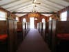 Pews are empty at the historic Little Brown Church in the Studio City neighborhood amid new closures and restrictions due to the COVID-19 pandemic on July 14, 2020 in Los Angeles, California. 