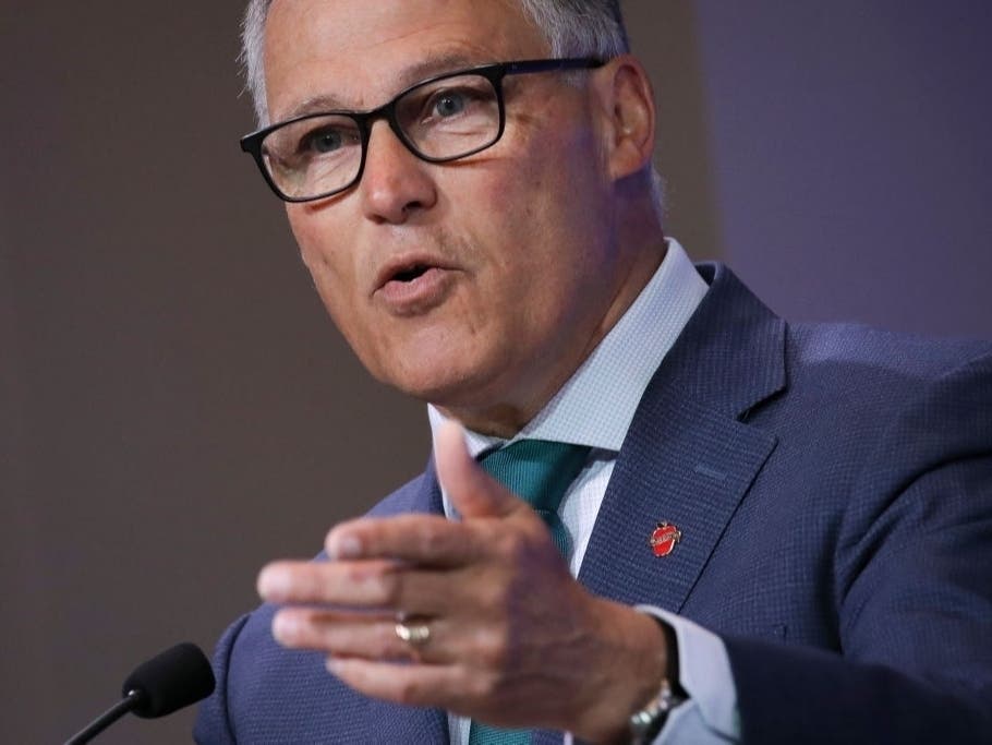 Inslee said all available data shows the virus would "come roaring back," if all restrictions were lifted prematurely. 