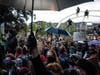  Demonstrators face off with law enforcement personnel near the Seattle Police Departments East Precinct on June 6, 2020 in Seattle, Washington. This is the 12th day of protests since George Floyd died in Minneapolis police custody on May 25.