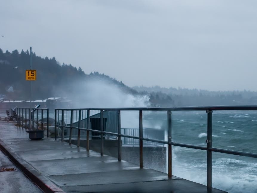 Monday will be another stormy one around Western Washington, before drier and cooler weather mid-week. 