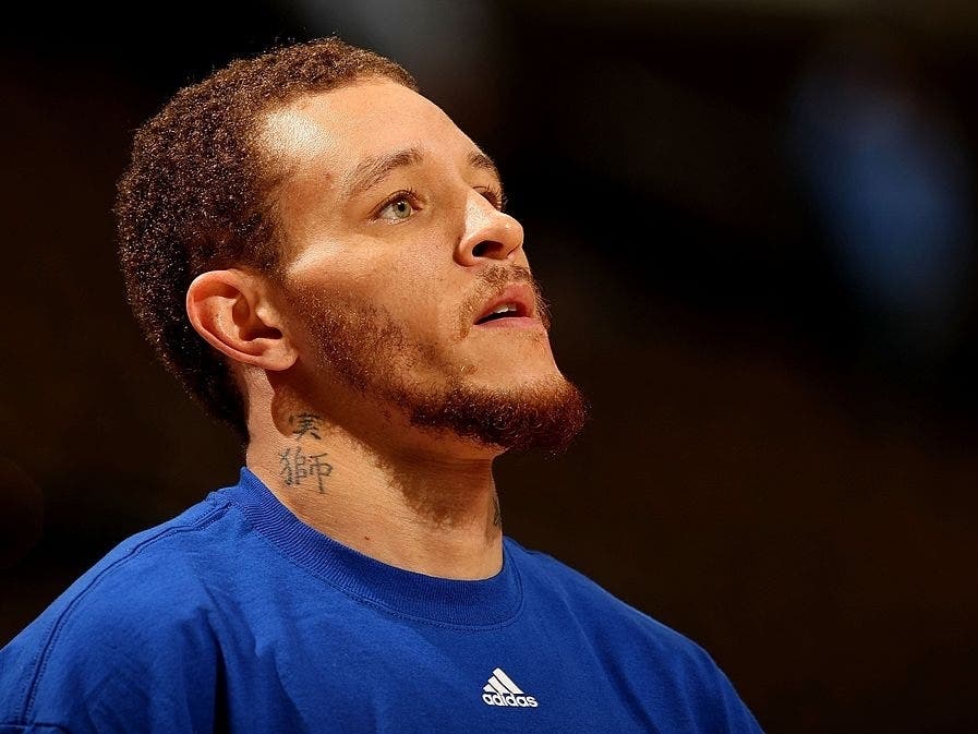 Delonte West, shown here in 2010, is the man in handcuffs shown in a police video leaked to social media.