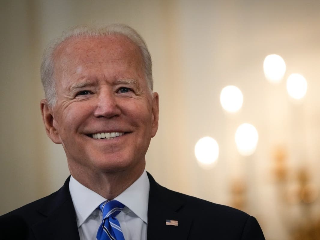 President Joe Biden, shown here in photo taken Monday at the White House, will be taking part in a special event Friday evening at the Lubber Run Community Center in Arlington.