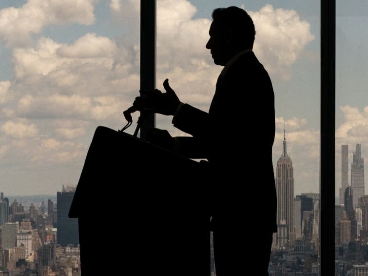 New York Governor Cuomo Makes Announcement About City's Reopening At The World Trade Center