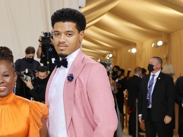 Dante de Blasio attends the 2021 Met Gala Celebrating In America: A Lexicon Of Fashion at Metropolitan Museum of Art on Sept. 13.