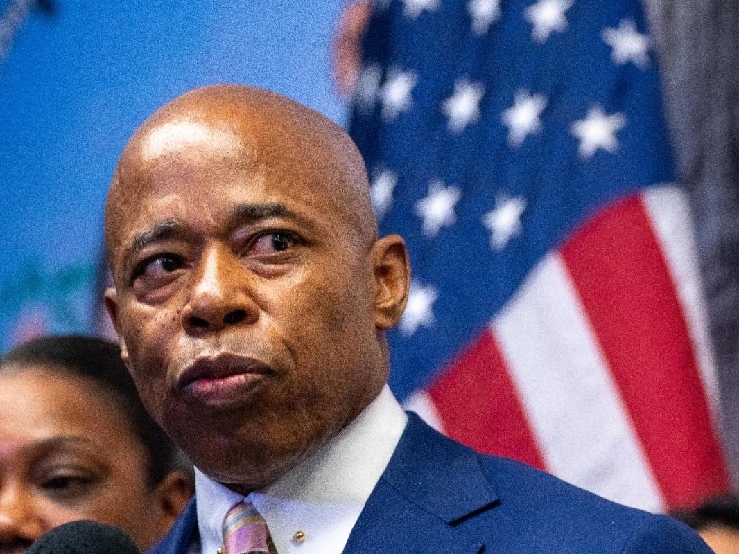 Mayor-elect Eric Adams announces Keechant Sewell as his pick for the New York Police Departments police commissioner on Wednesday.