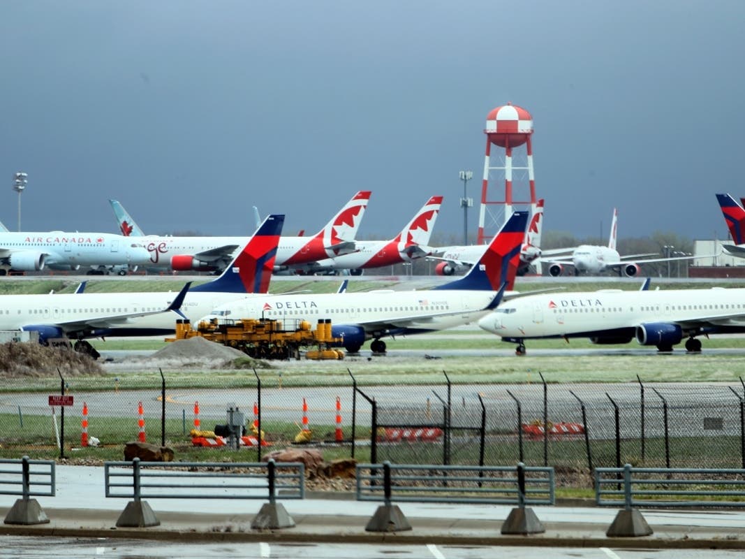 Delta Airlines hopes to continue to avoid involuntary employee furloughs despite facing an uncertain future. 